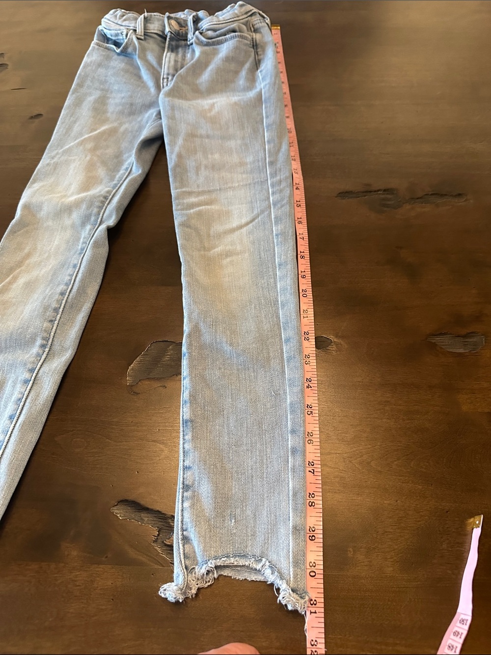 Old Navy Light Blue High-Rise Rockstar Jeggings Size 10 - Picture 8 of 9